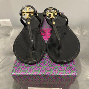 TORY BURCH MINI MILLER JELLY THONG SIZE 7 SHOE